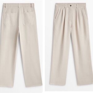 Massimo Dutti Wide-Leg Trousers